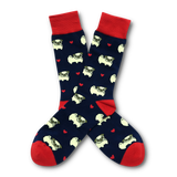 BARX SOX Navy Pug Socks - Main Image