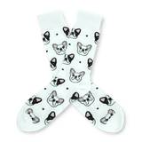BARX SOX White Frenchie Socks - Main Image