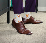 BARX SOX Grey Corgi Socks - Business Professional