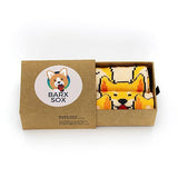 BARX SOX Yellow Shiba Inu Socks - Box Image
